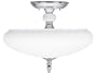 World Imports Lighting 8017-08 Chloe 2-Light Semi Flush Fixture, Chrome