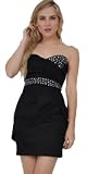 TFNC, Fashion Victim, Robe Bustier, Incrustee de Strass