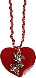 Disney Couture Minnie Mouse Heart Necklace