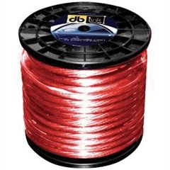 Db Link 4-Gauge 100-Ft Primary Wire Red Modern Design Practical Durable Compact High Quality New