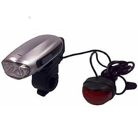 Power Plus SWALLOW dynamo bicycle LED light set.