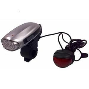 Swallow - Wind Up Dynamo Bike Lights and Mobile Phone Charger - Eco