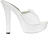 *Sugar-501-2, 5 1/2" Stack Heel Asymmetrical PF Slide