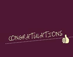 CONGRATULATIONS: You may be happy for them but it doesn't mean you have to like it.
