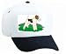 White Cap with fox, terrier, dog, wire, canine