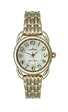 AK Anne Klein Gold-Tone Collection Mother-of-Pearl Dial Women's Watch #9452MPGB