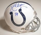Dallas Clark Autographed Indianapolis Colts Riddell Mini Helmet