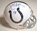 Dallas Clark Autographed Indianapolis Colts Riddell Mini Helmet