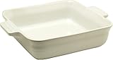 Le Creuset(���N���[�[) �X�^�b�J�u���E�X�N�G�A�E�f�B�b�V�� 24cm �z���C�g 910057-24-01