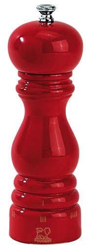 Best Cheap Peugeot PM23584 Paris U'Select 7 Inch Pepper Mill, Red Lacquer
