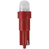 Dectane T5R T5 LED Instrumentenbeleuchtung 12 V/1,2 W _ rot (5 Stk.)