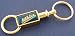 Oakland Athletics Gold Tone Valet Keychain