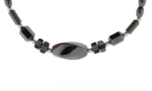 Hematite Necklace 16-18 Inches in Length - Twist
