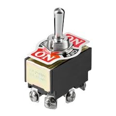 "AVE-A" Leistungs Kippschalter Kipp Schalter ON-OFF-ON 20A bei 125V AC / 10A bei 250V AC