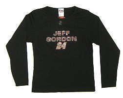 Buy Jeff Gordon Womens Sequin Long Sleeve Top