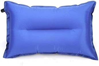 CoolHome Lightweight Compressible Recreation Self Inflating Air Pillow for Camping Hiking Travel Backpacking Picnic Outdoor Sports-Blue