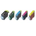5-Pack Non-OEM Ink w/ Chip for PGI-220BK CLI-221 Canon Pixma Canon iP3600 iP4600 MP560 MP620 MX860 MP980