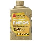 Eneos 5W40 100% Full Synthetic Motor Oil 6 Bottles (1 Case) Made In Japan