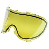 Extreme Rage V2.0/Invert 20/20 Thermal Paintball Lens - Yellow Mirror Grad