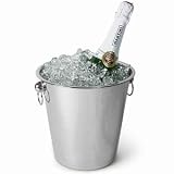 from Premier Housewares Premier Housewares 20 X 22 X 22 cm Stainless Steel Hammered Effect Champagne Bucket Model 0508908