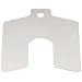 Stainless Steel Slotted Shim, 2mm Thick, Slot Width, Slot Depth, Metric, Pack Of 10