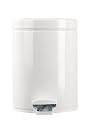 Brabantia Pedal Bin, 3litre, Plastic Bucket White