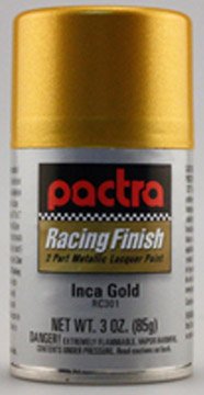 Pactra RC301 Spray Paint, 3-Ounce, Inca Gold Pactra RC301 Spray Paint, 3-Ounce, Inca Gold