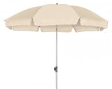 Produkt-Bild: BASIC EASY Sonnenschirm 240 cm mit Knickfunktion diverse Farben LSF/SPF 50+ Derby, Farbe:natur