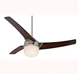 Hunter Fan 21806 54 Eurus Contemporary Indoor Brushed Nickel Ceiling Fan w/ Remote