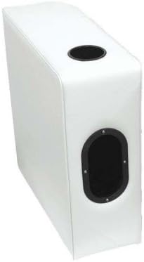 AMRW-WD112-204 * Wise Boat Seats Radius Right Side Pontoon Arm Rest - White