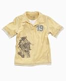 Red Snap Boys Slub Jersey Pieced Polo