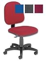 Trexus Office Operator Chair Medium Back H425m W455xD435xH425-540mm Burgundy