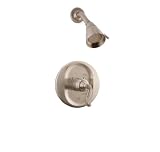 Graff G-7100-S1-BN Elegante Transitional Pressure Balance Shower Set, Brushed Nickel