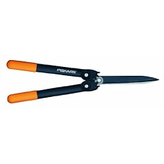 Fiskars 114790 Getriebe-Heckenschere, 3,5-fache Schneidleistung