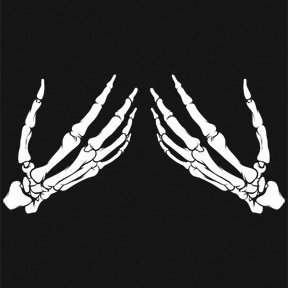 Buy Men’s Tank Top : Skeleton Hands – Funny Halloween