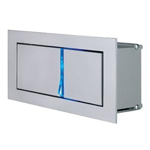 Recessed Wall Lighting Fixtures on Recessed Wall Lights Bedside Led Right Silver Grey 146254