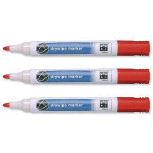 5 Star Office Drywipe Marker Xylene/Toluene-Free 