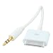 from Decrescent Dock Connector to 3.5mm Jack Car Stereo Auxiliary (AUX) Line Out Audio Cable Lead for Apple iPod, iPhone and iPad - 1.2m Model DEC-IP45890-45678-LO