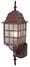 Hardware House 461350 18-5/8-by-6-Inch Outdoor Lighting Fixture, Cast Artesian Bronze