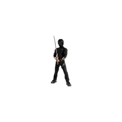 Disguise 177403 GI Joe- Snake Eyes Classic Muscle Child Costume
