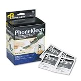 Phone Kleen Pads, 72 Foil Packets Per Box