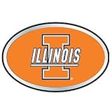 Illinois Fighting Ilini Color Auto Emblem