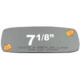 1991-1997 VOLVO 940-960 Convex, Passenger Side Replacement Mirror Glass by Automotive Mirror Glass