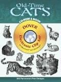 Old-Time Cats CD-ROM and Book (Dover Electronic Clip Art)