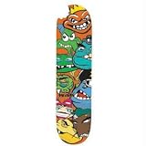 Termite CHARACTER FACES Professional Complete Mini 6.75" x 26.50" Skateboard