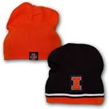 Illinois Fighting Illini Knit Hats - One Fit Reversible