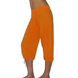 Body Glove SMOOTHIES Womens Finest Soft & Dri-Fit Capri / Relaxed Short Pants - M/L