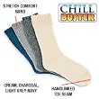 Chill Buster Men's / Women's Angora Wool Crew Socks, Pair