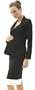 Black Maternity Suit Jacket (Large (10-12))
