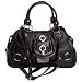 BLACK LARGE BUCKLE PURSE